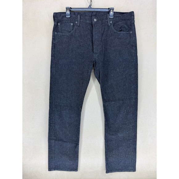 Levi's Other - Levi Strauss 501 Jeans‎ Dark Wash Button Fly Straight Leg Men W40 L34